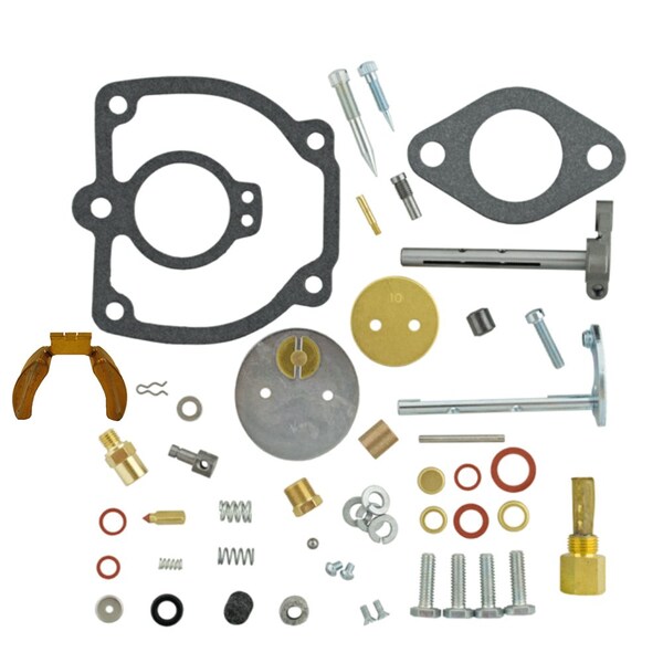 Aic Replacement Parts Carburetor Repair Kit with Float Fits FARMALL 560 Major Tractor 367259R92 47398DB-CarbKit - main